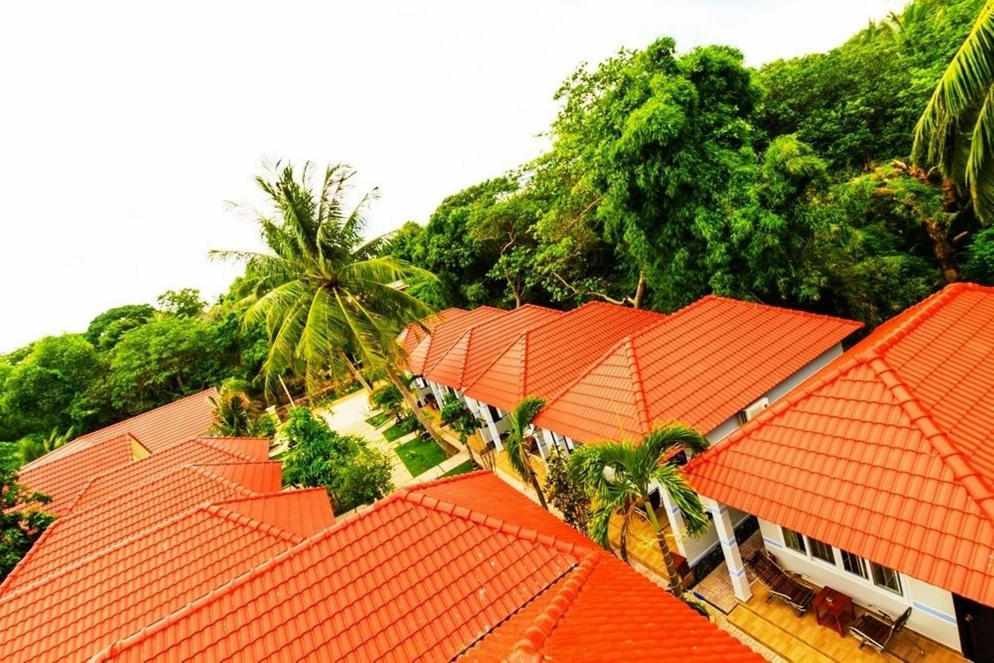 Hoan Thien My Bungalow Phu Quoc Bagian luar foto