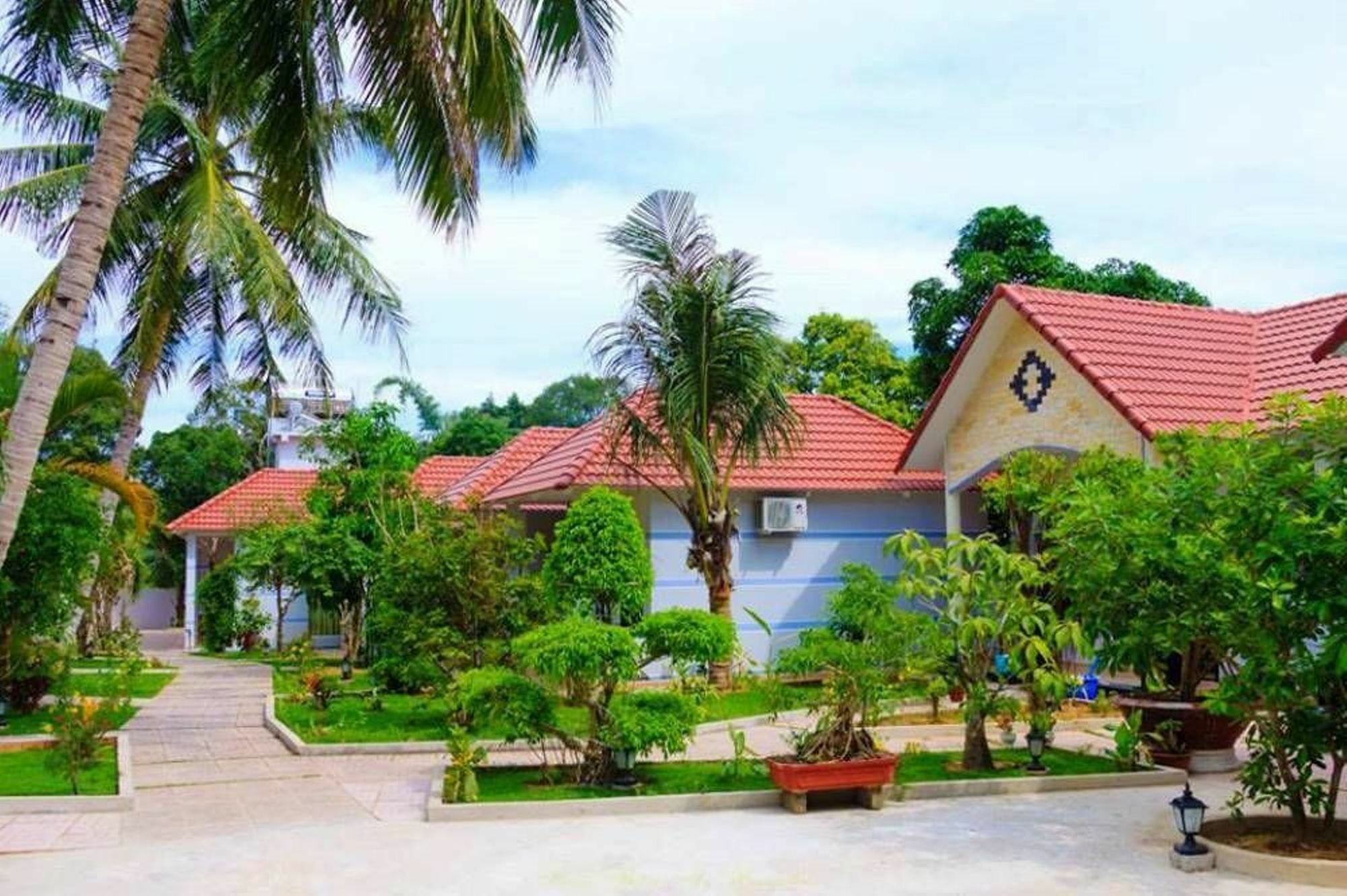 Hoan Thien My Bungalow Phu Quoc Bagian luar foto